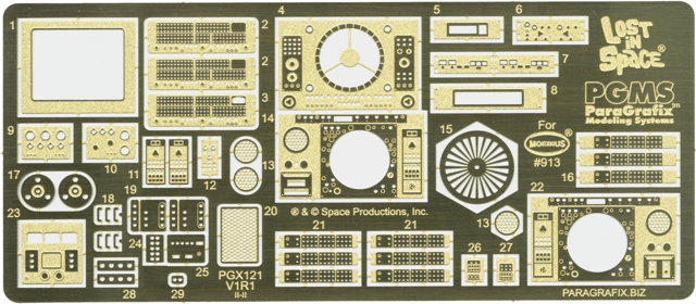 Jupiter 2 Photoetch & Decal Set