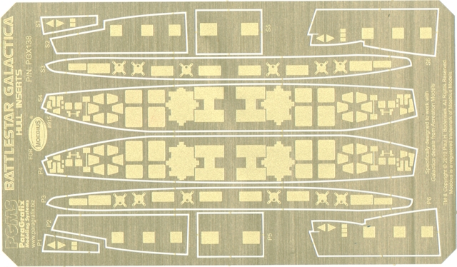 Battlestar Galactica Hull Inserts