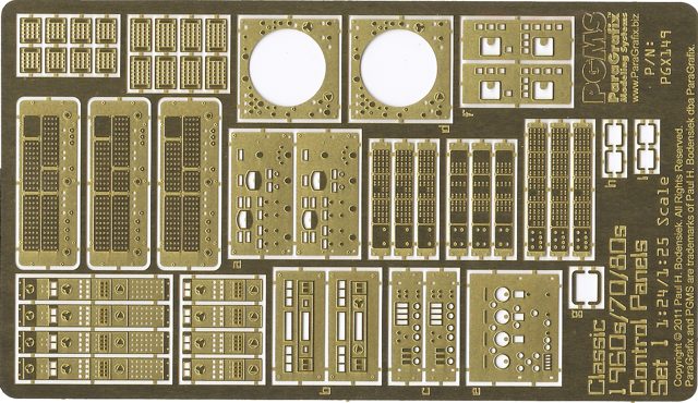 Classic 1960s, 70s, and 80s Control Panels, Set 1