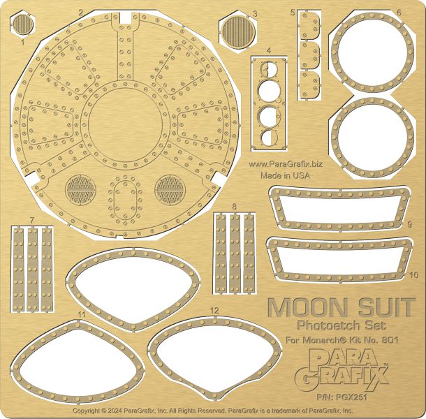 Moon Suit Photoetch from ParaGrafix